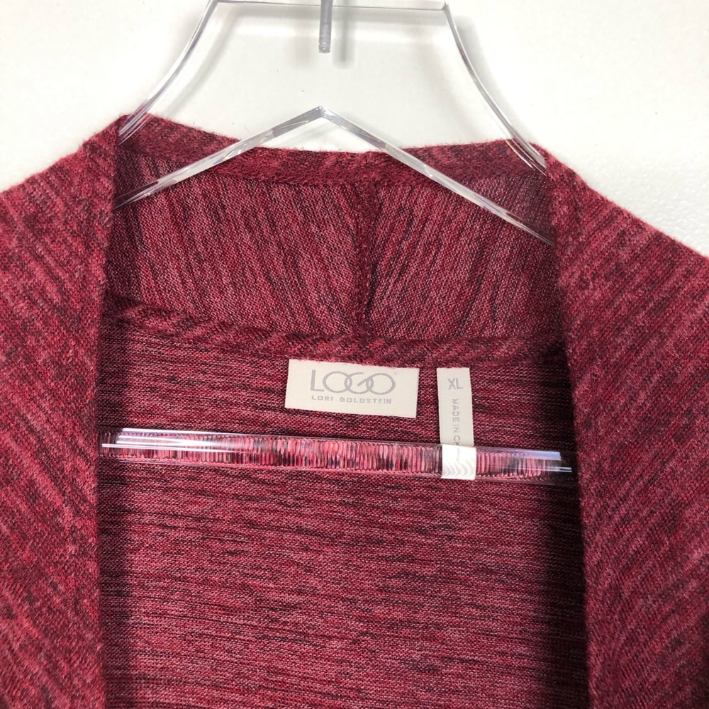 LOGO By Lori Goldstein Knit Vest XL - Picture 4 of 6